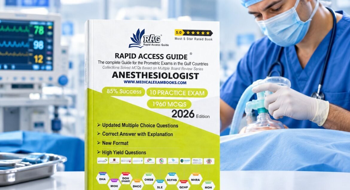 DHA Anesthesia Prometric Exam book